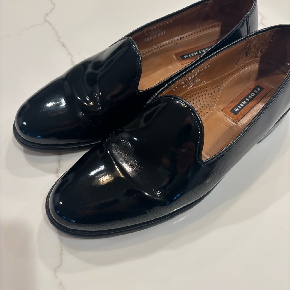 Men’s Formal patent slip on